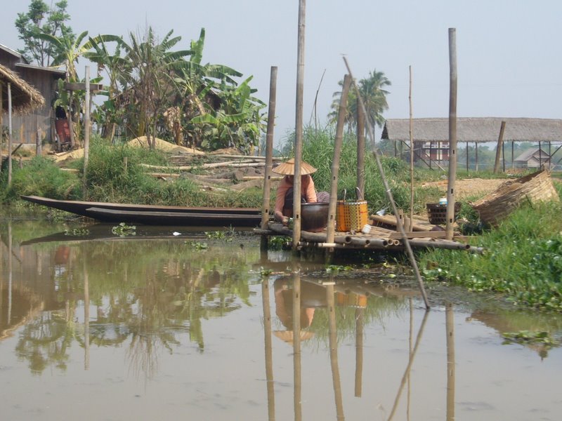 Travel - Myanmar - Inle Lake - Second Boat Trip - Canals
